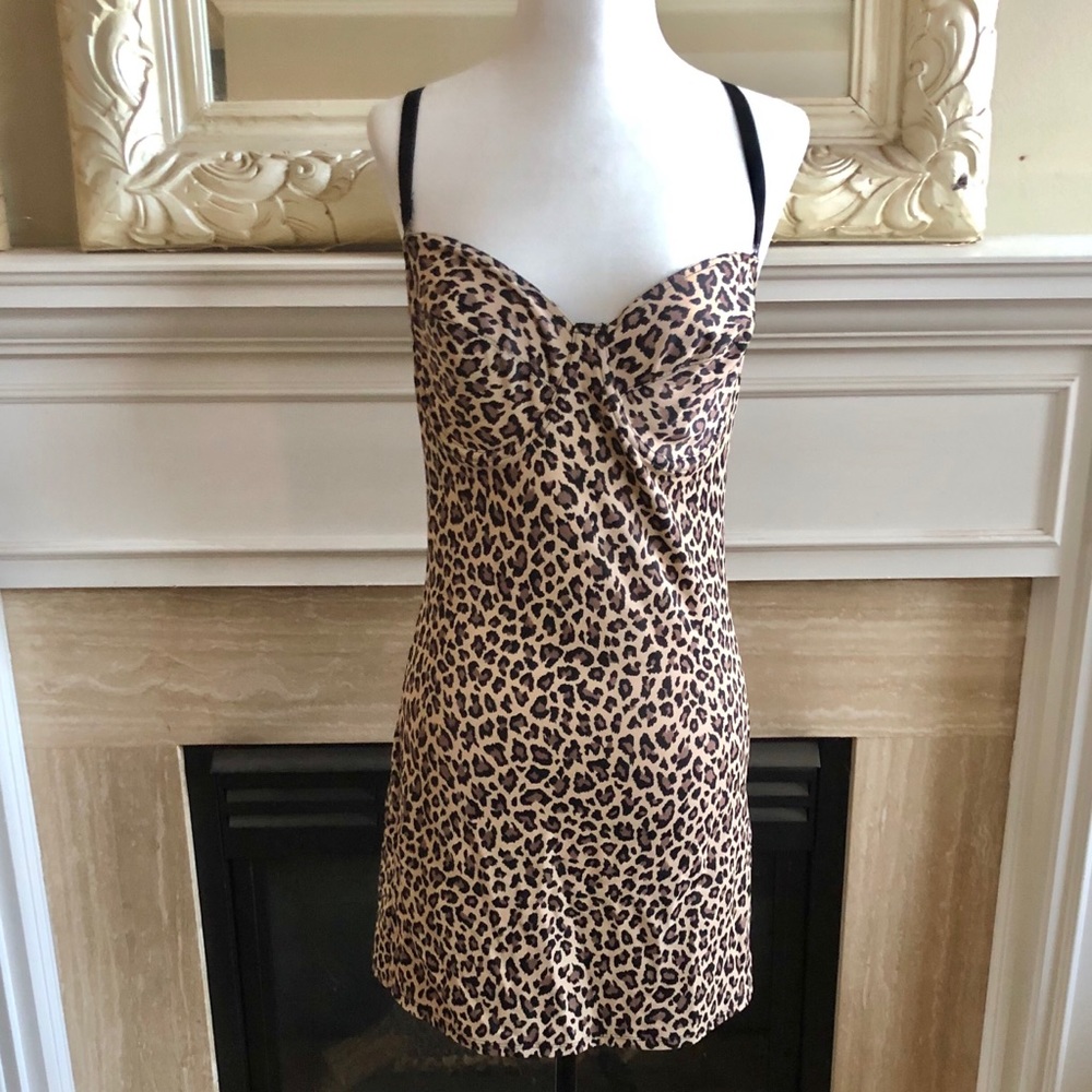 Nancy Ganz Brown and Black Shapewear Slip